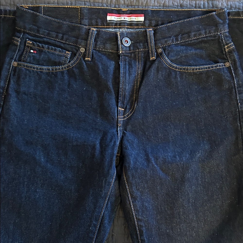 Tommy Hilfiger Dark Blue Straight Jeans
